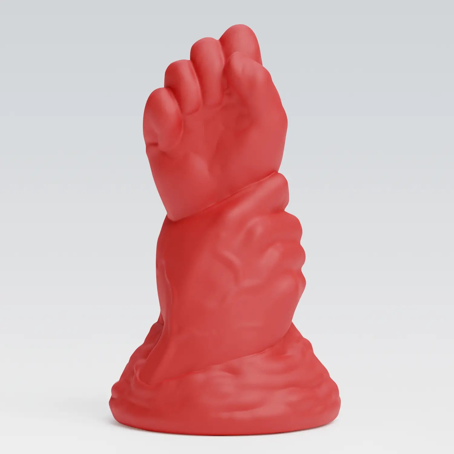 hulk fist dildo,double fist butt plug,arm dildo red color