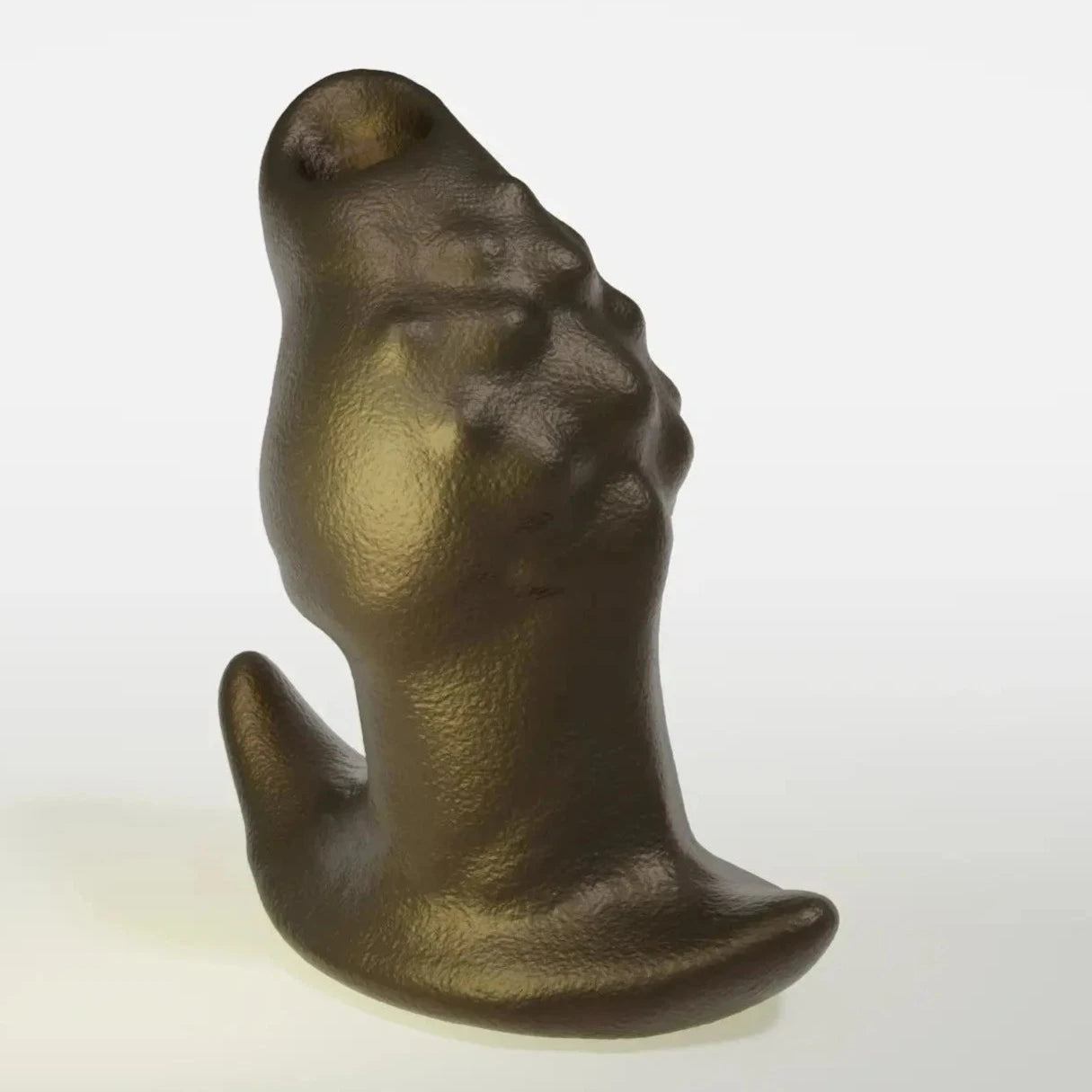 hollow butt plug for beginner to train,anal fisting rust color