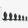 butt plug for beginner,croissant anal plug black color sizeschart