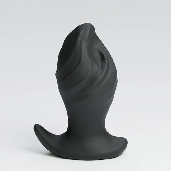 butt plug for beginner,croissant anal plug black color