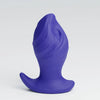 butt plug for beginner,croissant anal plug blue color