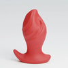 butt plug for beginner,croissant anal plug red color