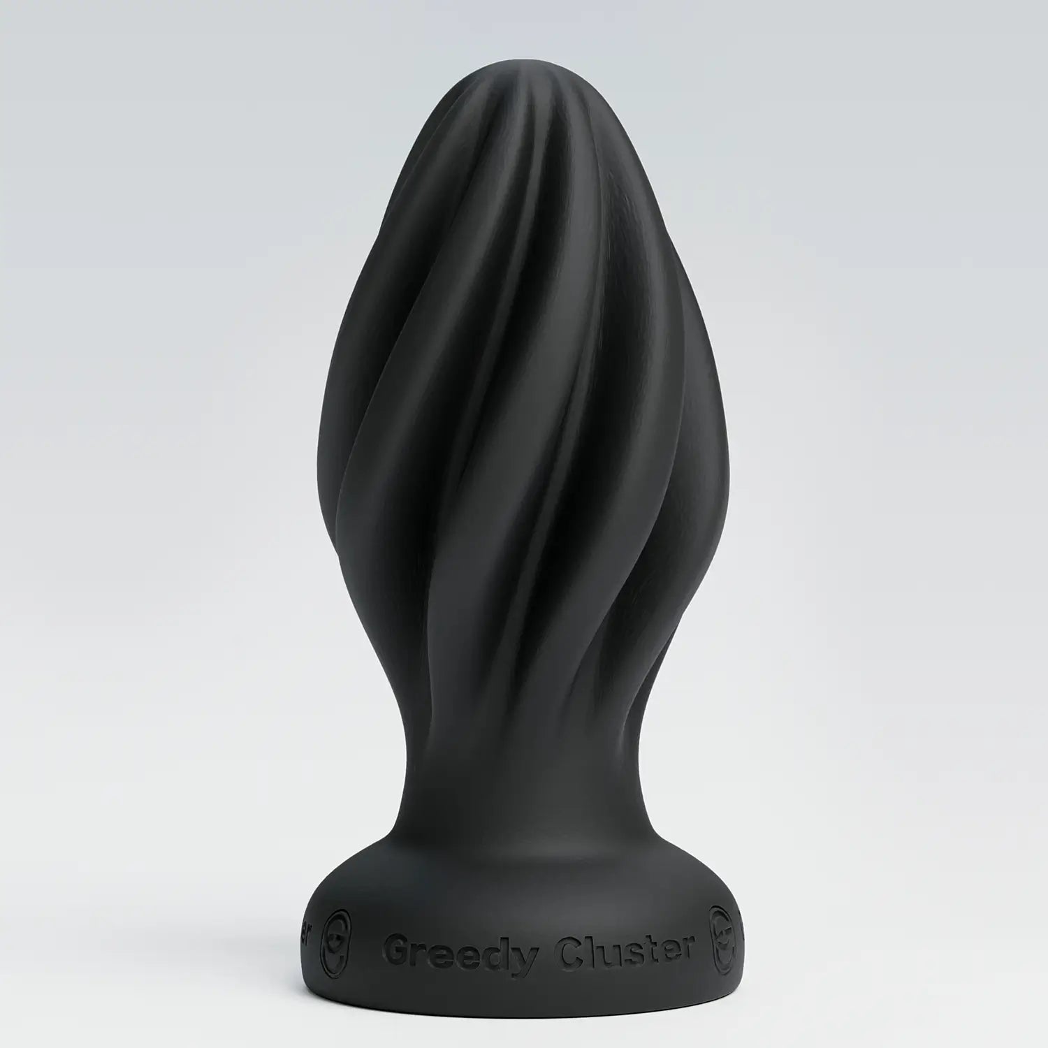 spiral butt plug,anal plug for beginner black color