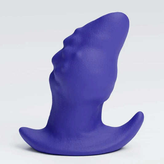 hollow butt plug for beginner to train,anal fisting blue color