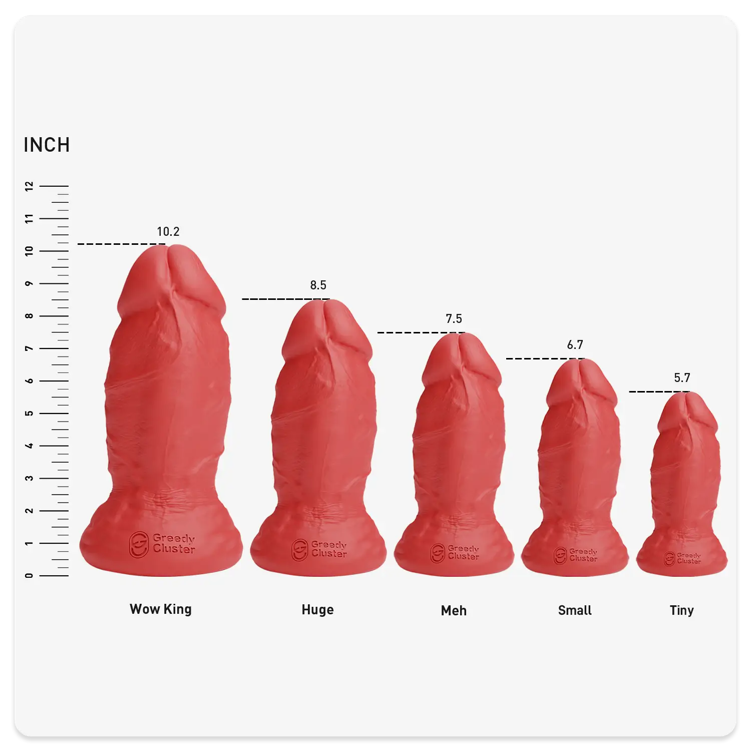 thick dildo for anus width training-red color sizeschart