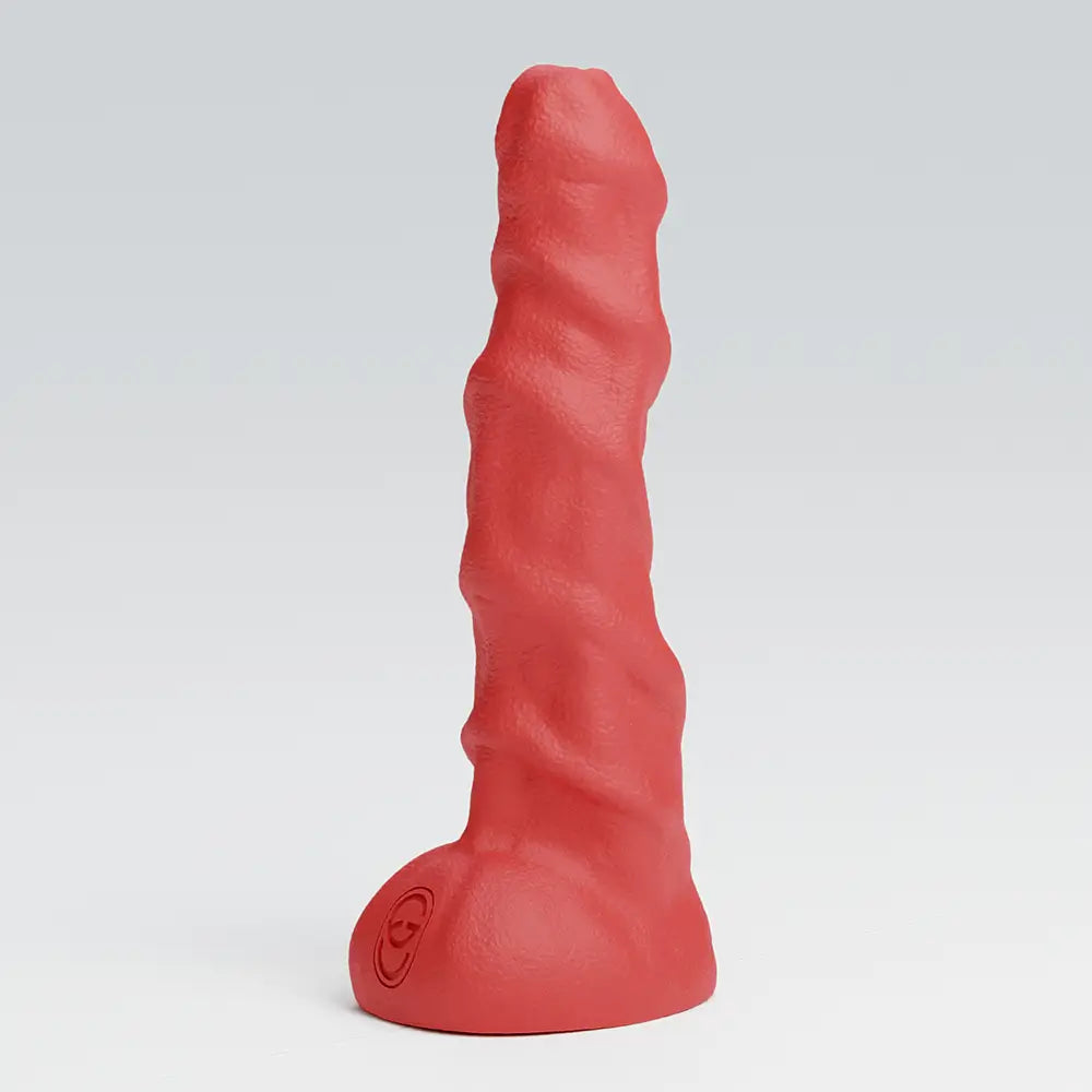 alien dildo,goat dildo,animal dildo,huge dildo-red color