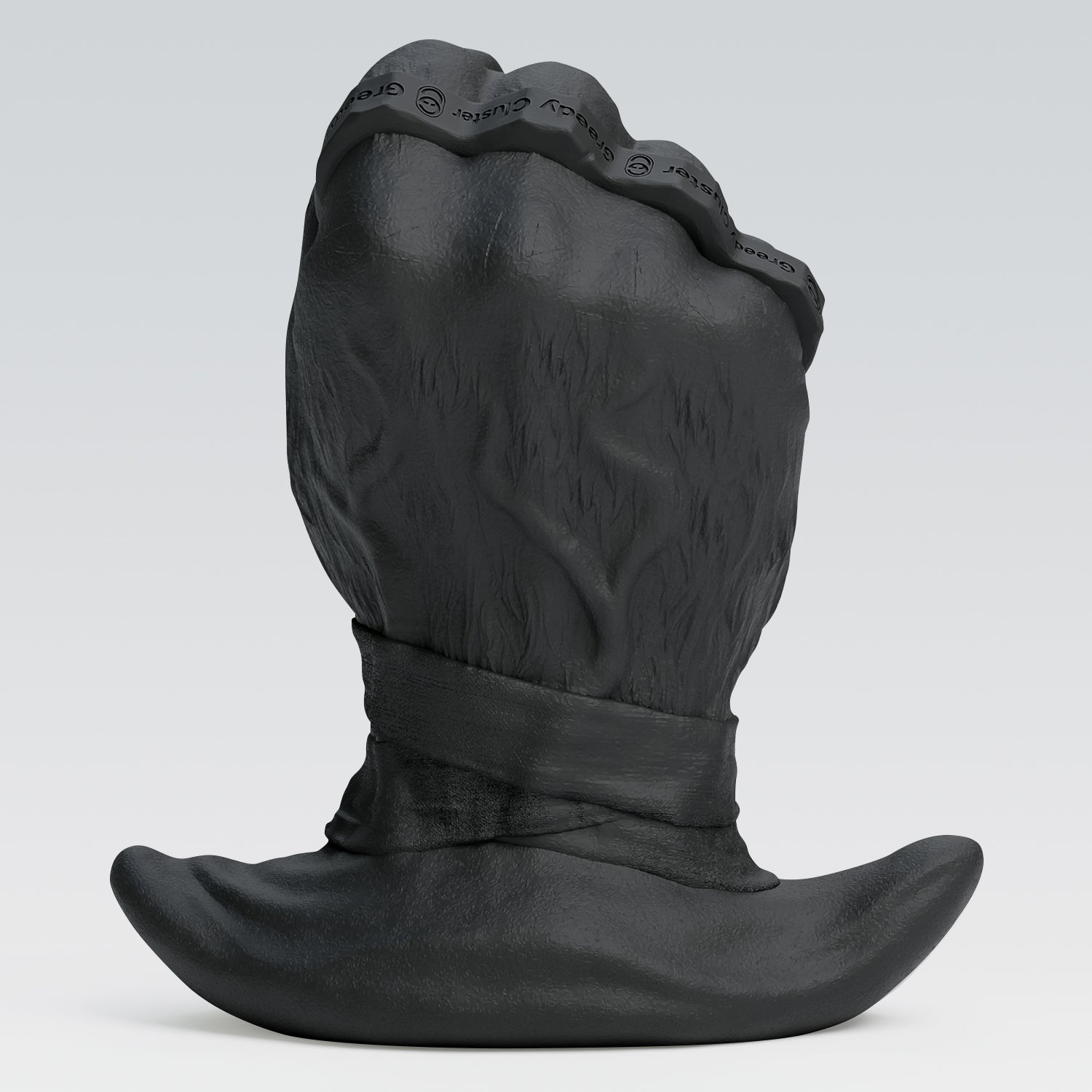 fist dildo,punch sex toys for anal fisting-black color