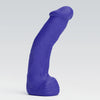 realistic dildo,long dildo for depth training-blue color