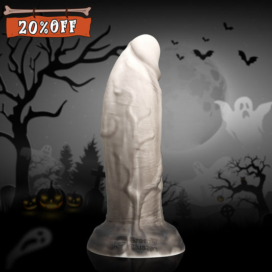 THUGDILDO-realisticdildo-white-over-black-color