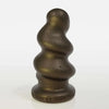 spiral butt plug,anal plug,squat butt plug,training plugs-rust color