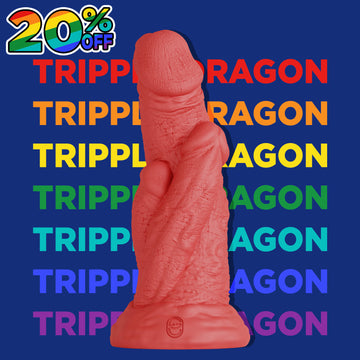 TRIPLE DRAGON - FANTASY DILDO - 4 SIZES