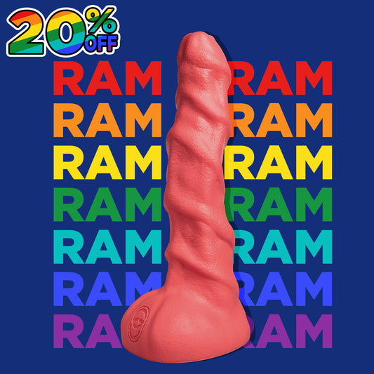 RAM - REALISTIC DILDO – 6 SIZES