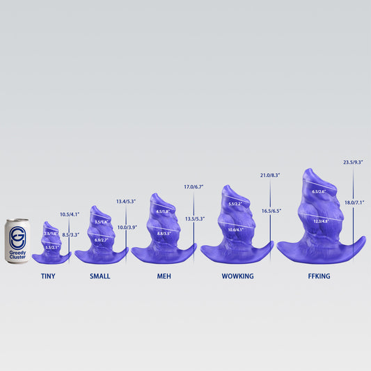 GreedyHole TunnelPlug WOOF – 5 SIZES