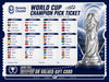 WORLD CUP CHAMPION TICKET