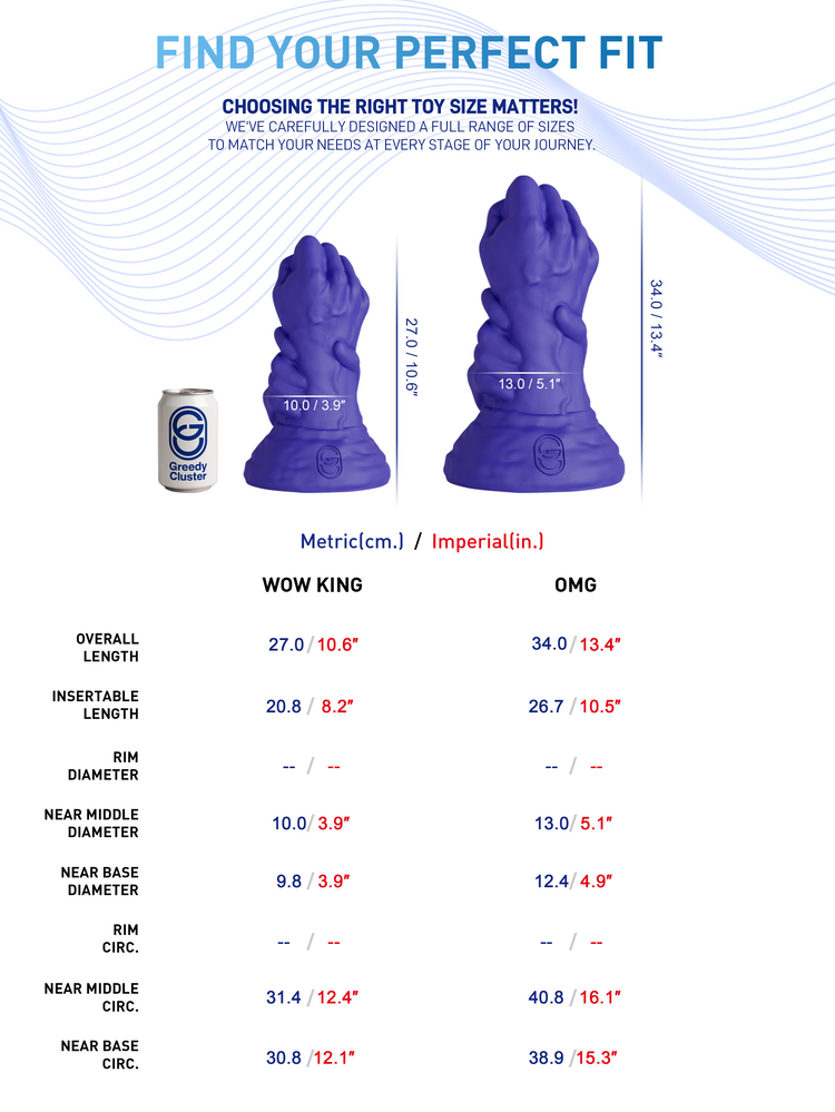 Double FF – Double Fist Anal Dildo Plug | GreedyCluster