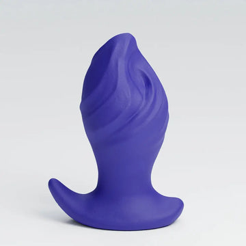 butt plug for beginner,croissant anal plug blue color
