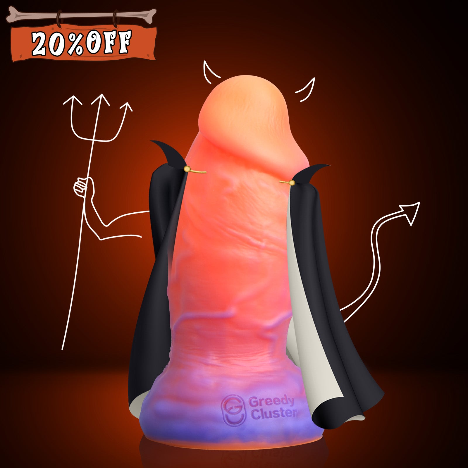 PHATDILDO-trainingdildo-thickdildo-orange-over-blue