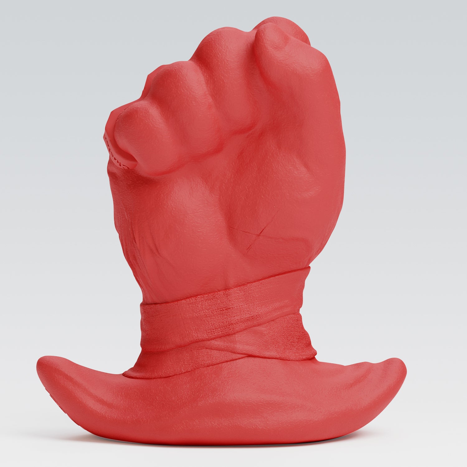 fist dildo,punch sex toys for anal fisting-red color