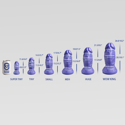 PHAT - REALISTIC DILDO - 6 SIZES