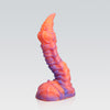Stinger-Fantasy-Dildo-orange-over-blue-color