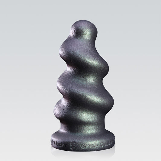 spiral butt plug,anal plug,squat butt plug,training plugs-rust color