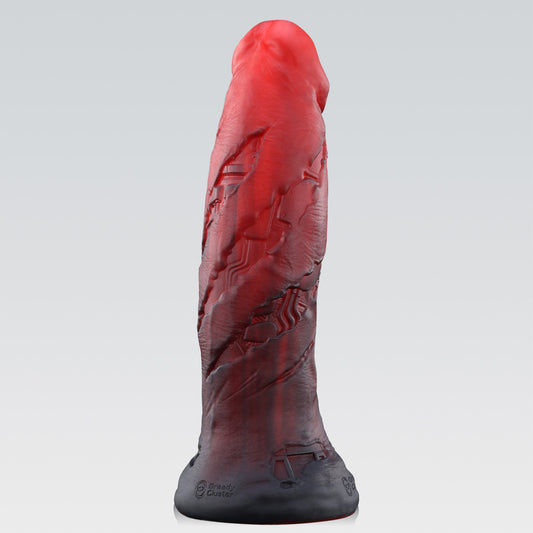 Wolverine-fantasy-dildo-red-over-black
