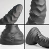 ABBADON - HUGE ANAL DILDO huge dildo detail image showing fantasy texture, sculpted shape, and body-safe silicone finish