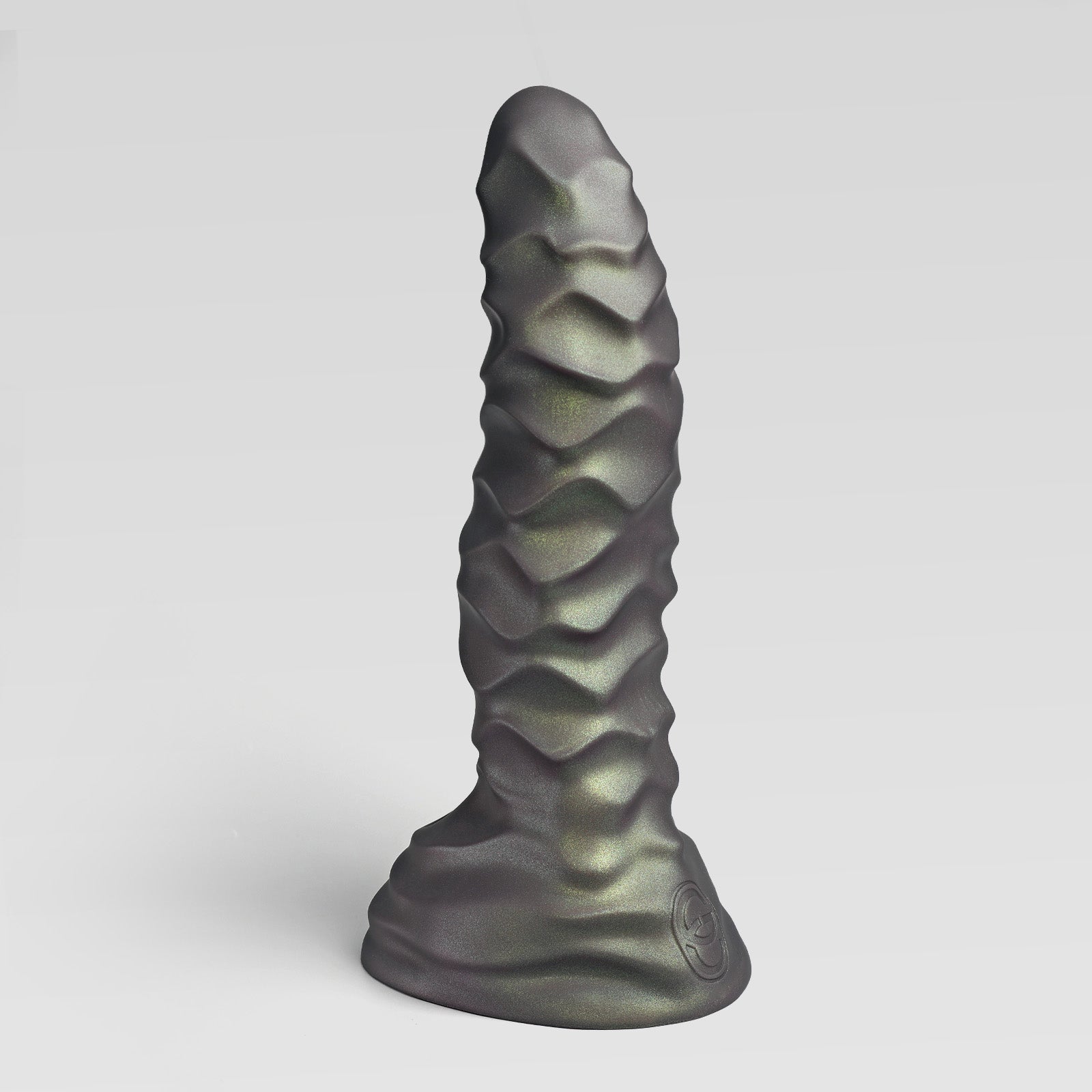 ABBADON - HUGE ANAL DILDO huge dildo detail image showing fantasy texture, sculpted shape, and body-safe silicone finish