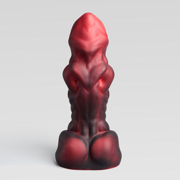 ADONIS - GREEDYHOLE STOPPER butt plug arranged product image showing hollow channel, base, and tunnel plug details