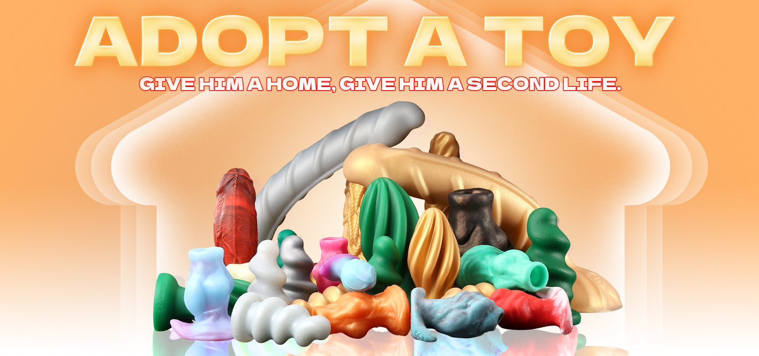 Adopt a Toy campaign banner featuring the Greedy Lost Babies collection from GreedyCluster’s Adoptions Corner – give every toy a second life.