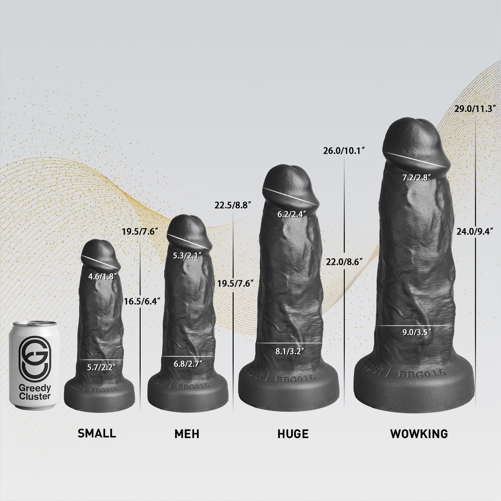 BRUNO - BBG016 REALISTIC DILDO realistic dildo detail image showing lifelike texture, veins, shape, and body-safe silicone finish