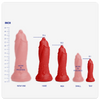 D.P. DILDO double dildo size chart for TINY, MEH, HUGE
