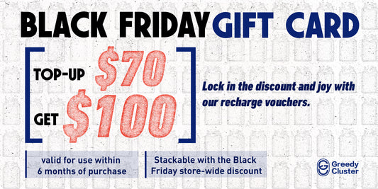 GreedyCluster BlackFriday Gift Card