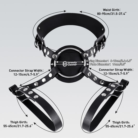 GREEDY STRAP-ON strap on dildo detail image showing product shape, texture, and body-safe silicone detail