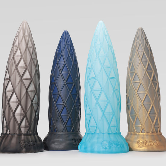 Asscraper - Fantasy Building Dildo - One Size Only Color Options