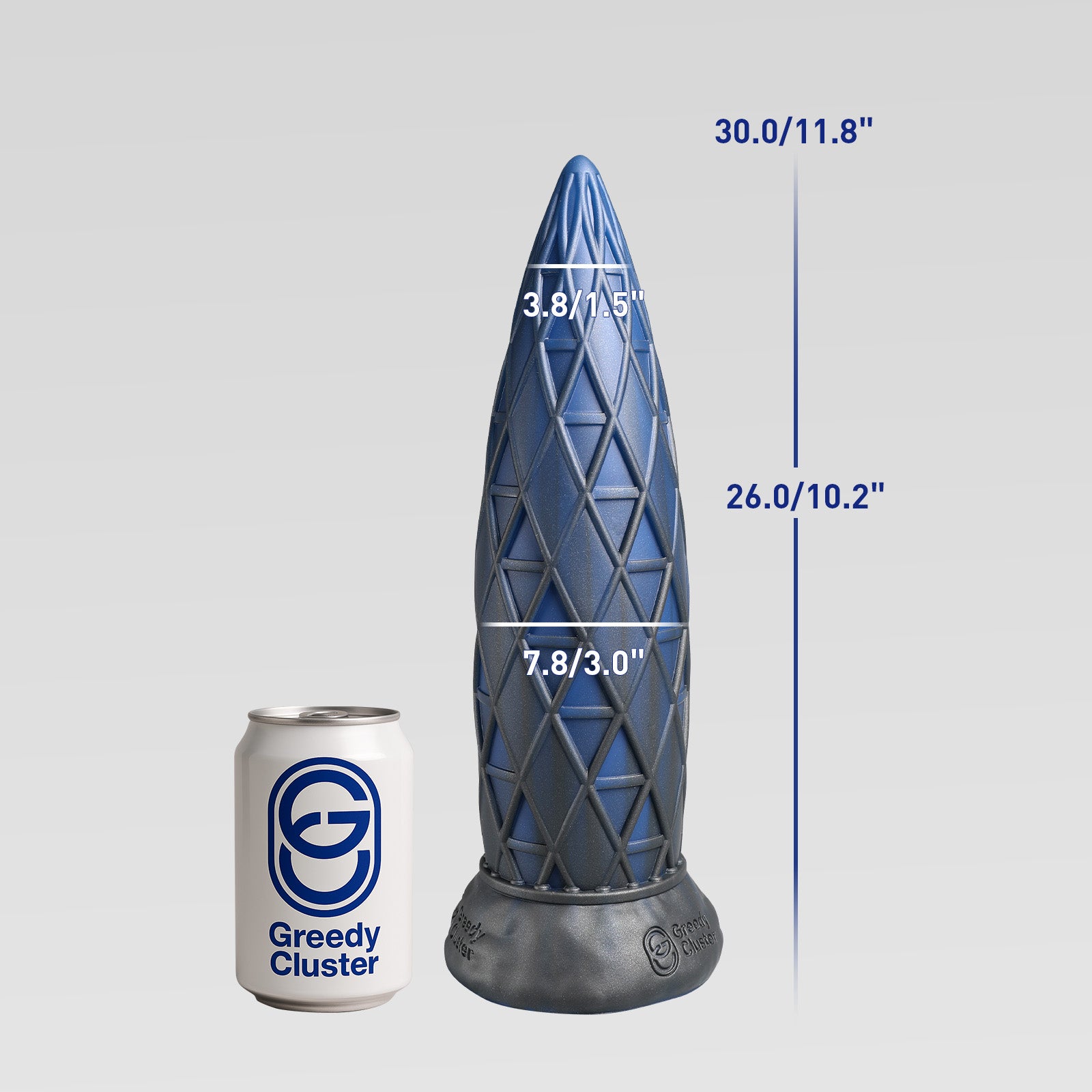 Asscraper - Fantasy Building Dildo - One Size Only Size Chart