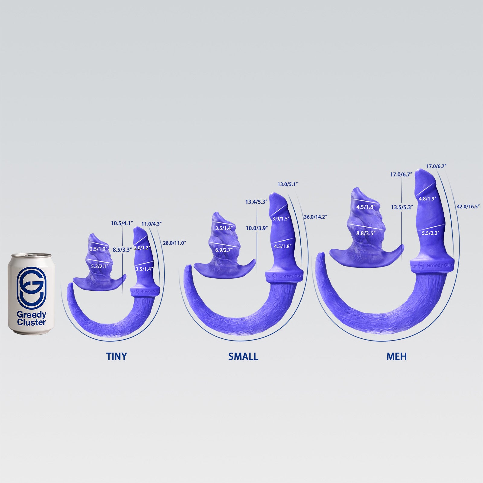 Greedyhole Pupset - 3 Sizes Detail Image