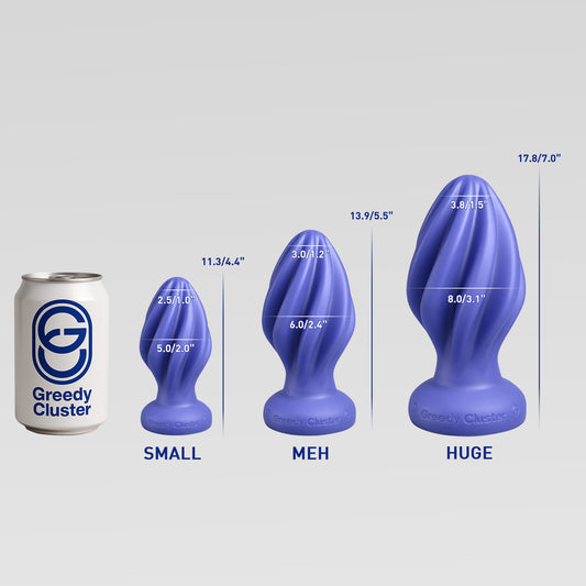 Greedyhole Stopper 00 – 3 Sizes Size Chart