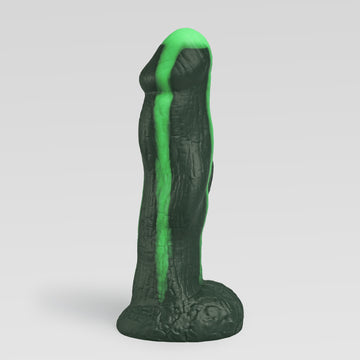 GreedyCluster HADES fantasy monster dildo in AMORTENTIA dark green Halloween 2026 poison color | Pick Your Poison