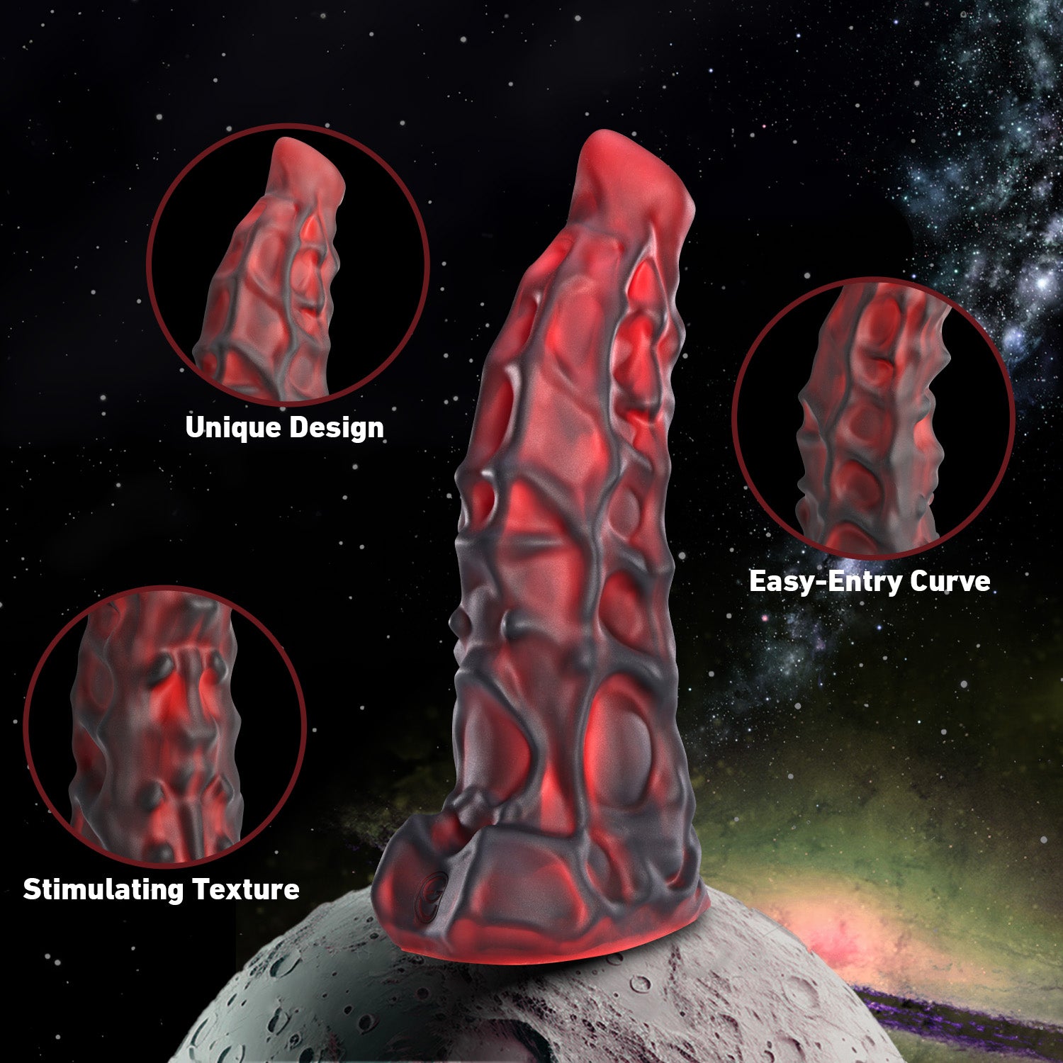Warrior - Ailen Fantasy Dildo - 5 Sizes Detail Image