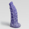 GreedyCluster WARRIOR alien fantasy dildo in HYPERBLUE silver and blue color