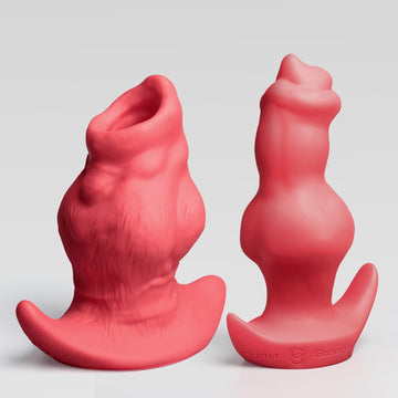 GreedyHole Knot Set 05 knot butt plug set with WOOF Tunnel and Greedy Puppy Stopper