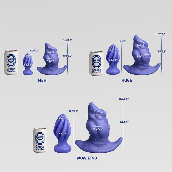 GreedyHole Training Set 04 WOOF Tunnel Plug and Stopper 00 silicone set