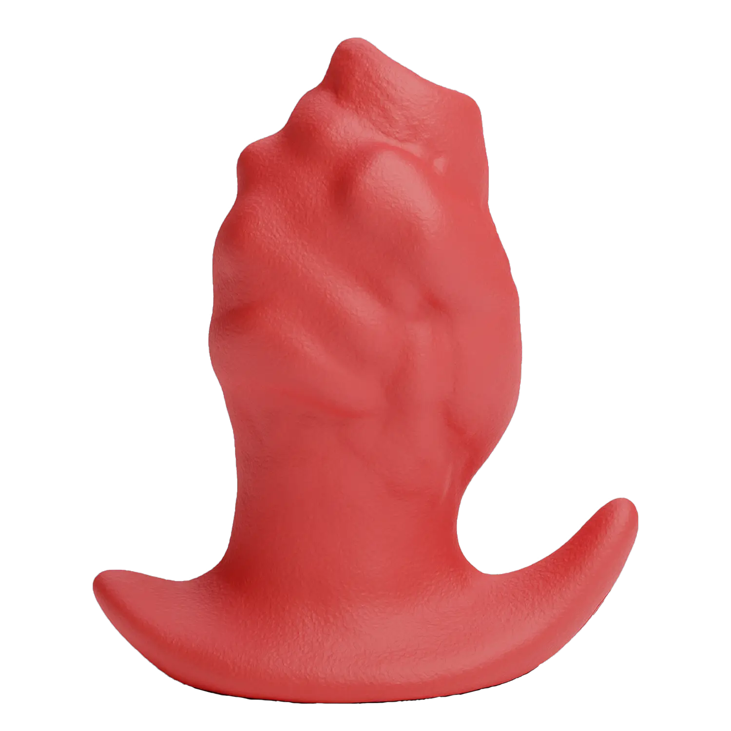 GREEDYHOLE TUNNEL PLUG 04 hollow butt plug color options in Scarlett, Azure, Rust, Charcoal silicone