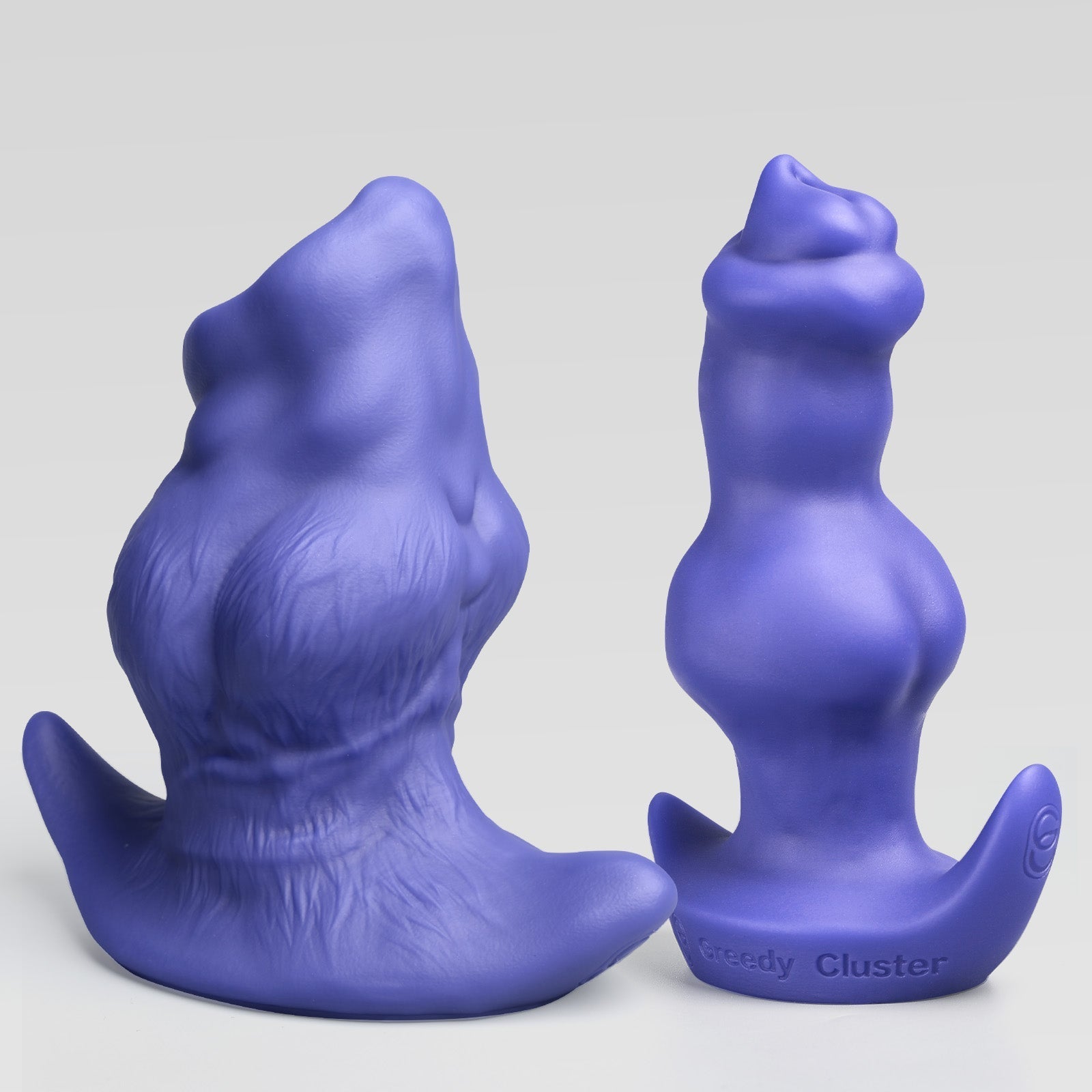 GreedyHole WOOF Tunnel Plug paired with Greedy Puppy Stopper