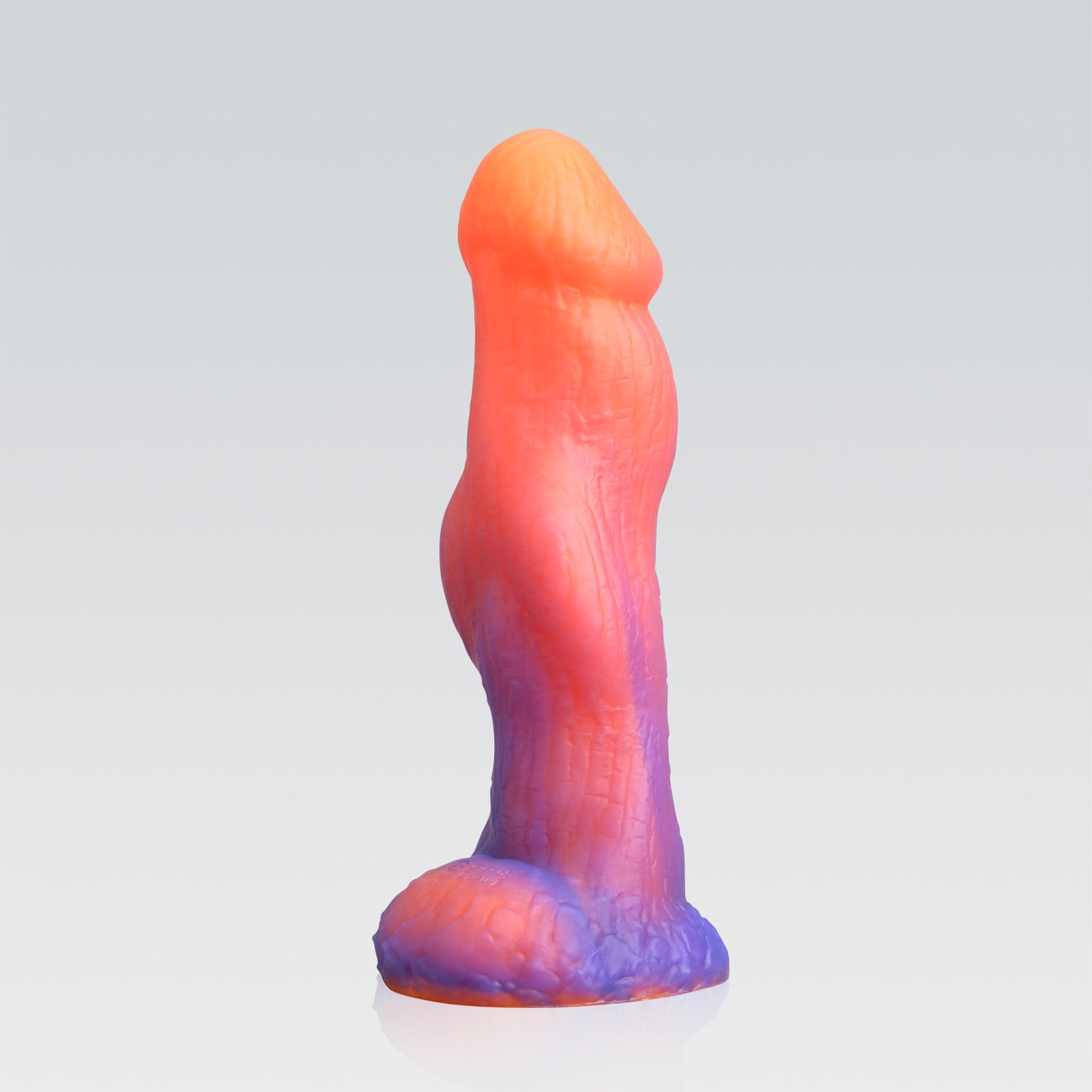 HADES- FANTASY DILDO huge dildo color options in Scarlett, Azure, Charcoal, Rust, Hex silicone