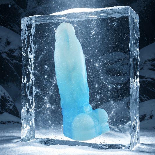 HARNESS strap-on compatible realistic dildo in ARCTIC color, main product image