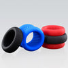 O-RING 01 cock ring detail image showing silicone accessory shape, fit, and wearable detail