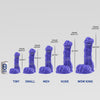 PEGASUS DILDO fantasy dildo detail image showing fantasy texture, sculpted shape, and body-safe silicone finish