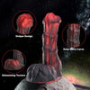 PEGASUS DILDO fantasy dildo detail image showing fantasy texture, sculpted shape, and body-safe silicone finish